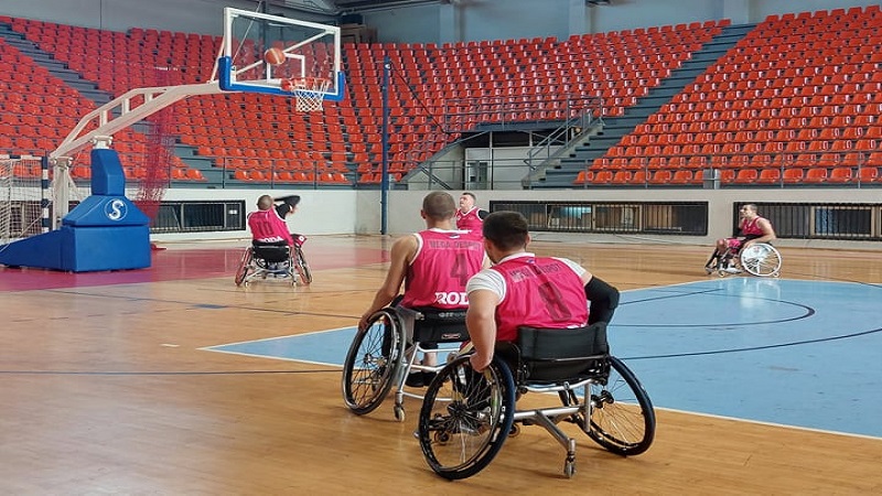 Košarkaši u kolicima igraju u požarevačkom Sportskom centru