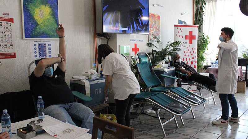 U Požarevcu akcija dobrovoljnog davanja krvi 