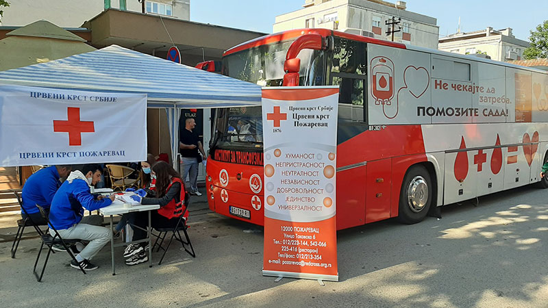 Letnja kampanja dobrovoljnog davanja krvi i u Kostolcu