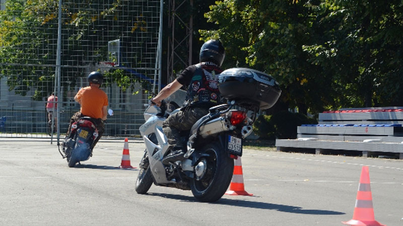 Obuka za bezbednu vožnju motocikla