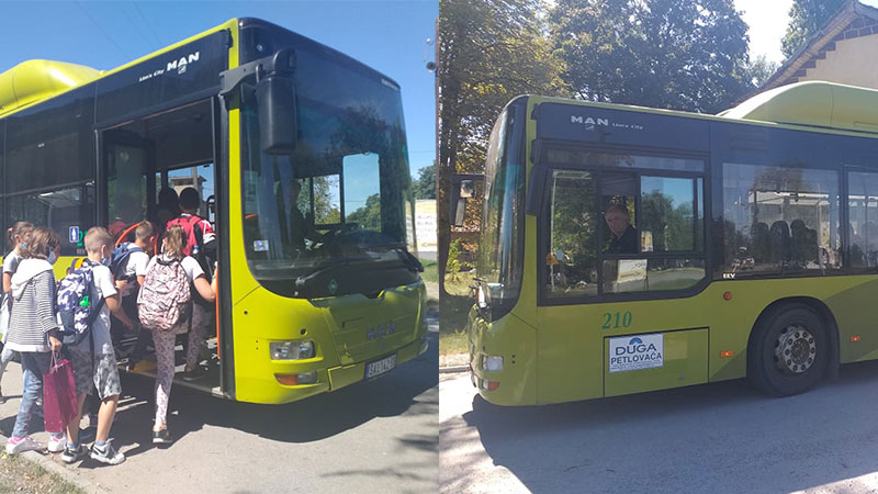 „Kontinental“  i “ Duga” Petlovača prevoze đake bez ugovora sa gradom
