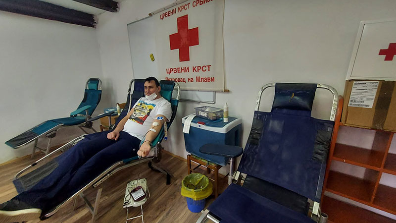 Uspešna prva akcija dobrovoljnog davanja krvi u 2022. godini