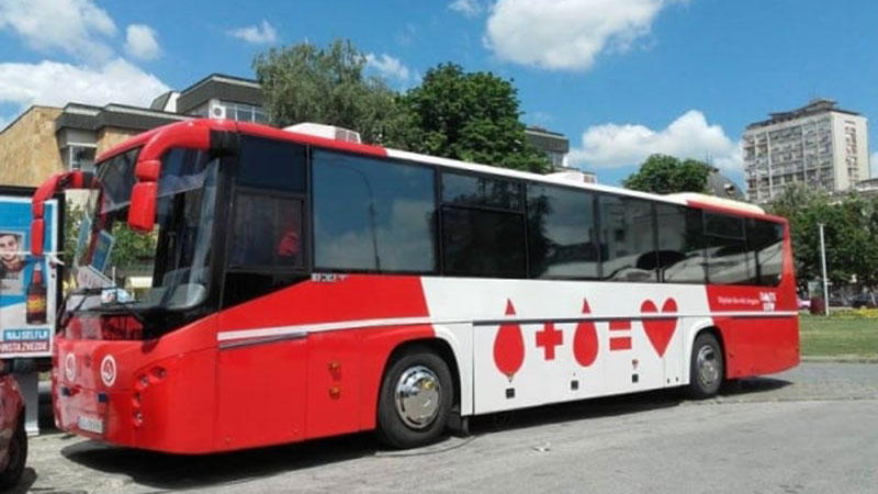Letnja akcija dobrovoljnog davanja krvi u Krepoljinu
