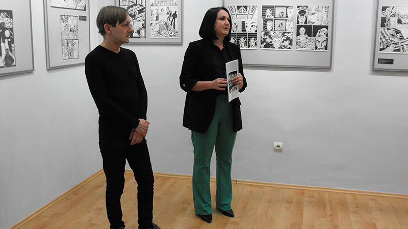 Otvorena izložba strip crteža u Petrovcu