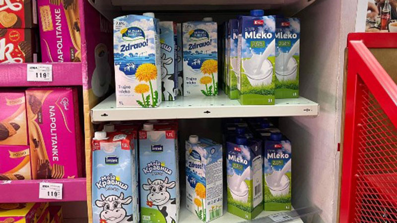 Nestašica mleka zbog izvoza