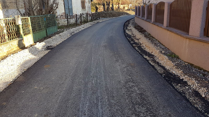 Novih 500 metara asfalta u Bistrici (FOTO)