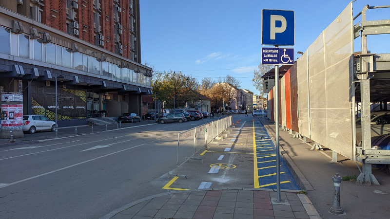Nova parking mesta za osobe sa invaliditetom 