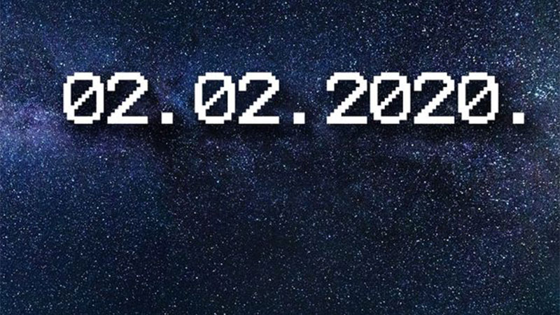 02.02.2020: Niz brojeva koji se dešava jednom u hiljadu godina